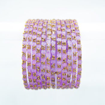 Premium Thick Rose Glass Bangles